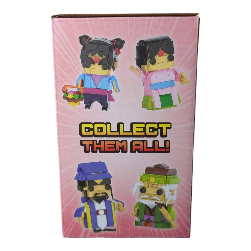 Block Tech Anime Figure Kung Fu Martial Arts Master Lady Building Set 146 Pieces